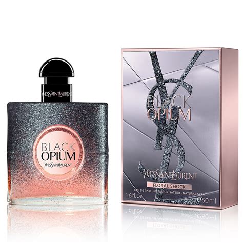 yves saint laurent parfum black opium floral shock|ysl Black Opium original.